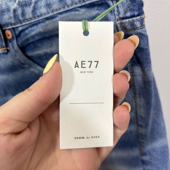 AE77 American Eagle The High Rise Cut-Off NEW with tags Size 31 - Picture 9 of 14